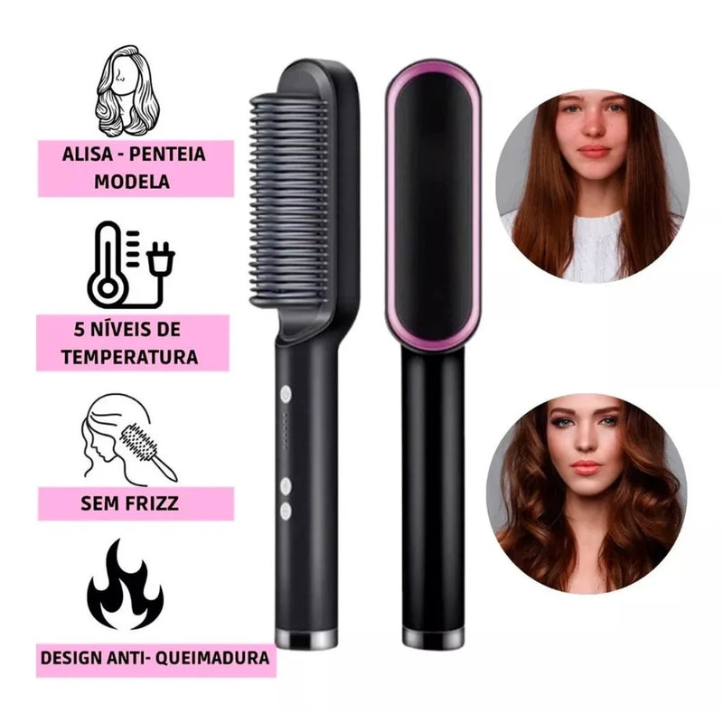 AlisaPlus- Seu Cabelo Liso em Segundos - Confia Zè